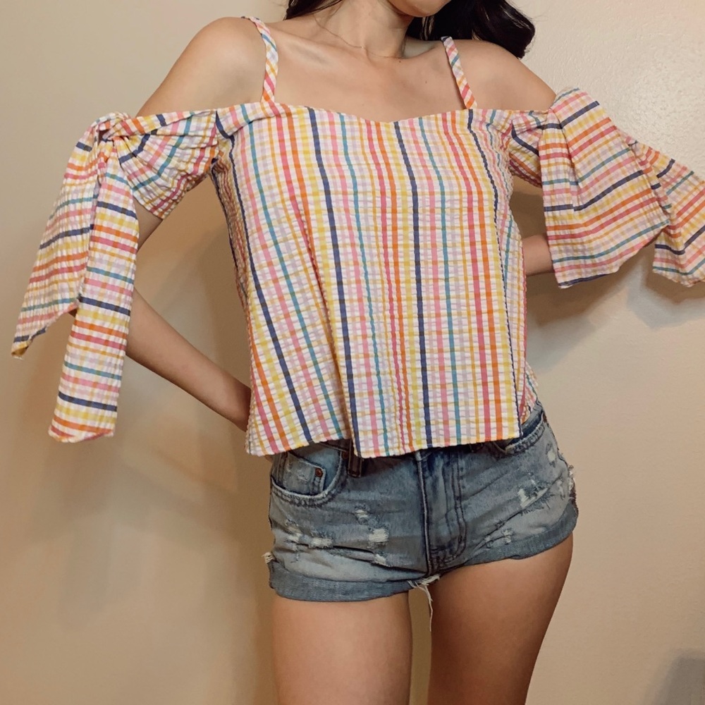 NWOT summer off shoulder top